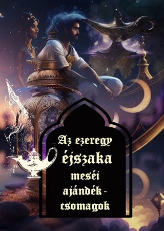 Ajándékcsomagok parfümmel csokival az Ezeregy éjszaka meséiről