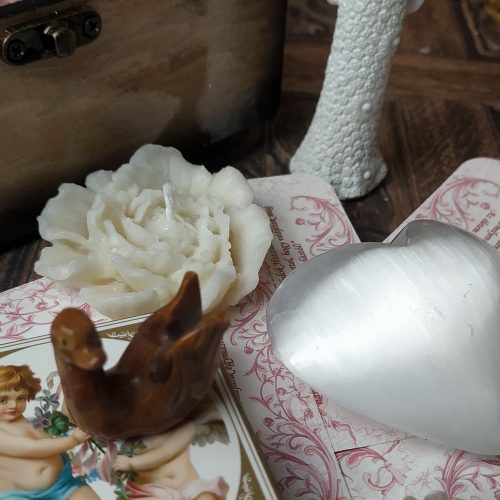 Angyalhívó doboz, angyalos ajándékcsomag, mini angyaloltár 