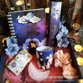   Álommágia ajándékcsomag - Álmaim naplója olvasónaplóval és gyertyával