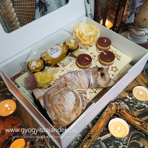 Cicás ajándékcsomag csokoládéval macska rajongóknak - Cirmi cica csokiboltja finomságokkal