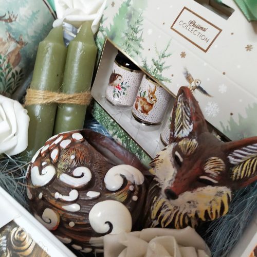 Tea ajándékcsomag erdei hangulatban – Egy csésze tea Rókakoma teakönyvtárában