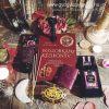 Ajándékcsomag boszorkány kézikönyvvel Halloween ajándékbox gyertyával füstölővel