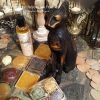 Egyiptomi ajándékcsomag kézműves szappanokkal - Bastet istennő