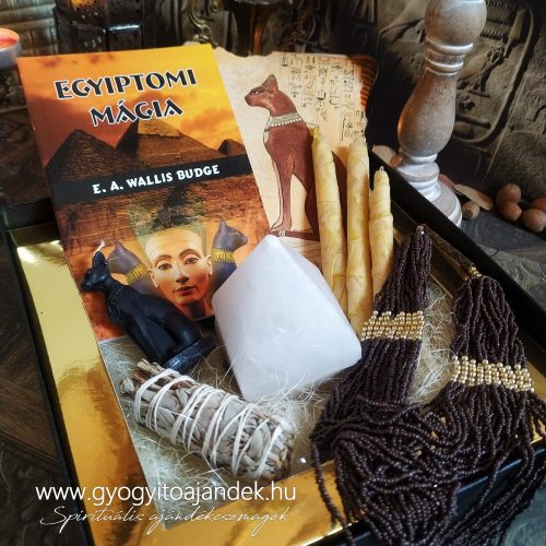 Egyiptomi ajándékcsomag piramis sólámpával - Egyiptomi mágia
