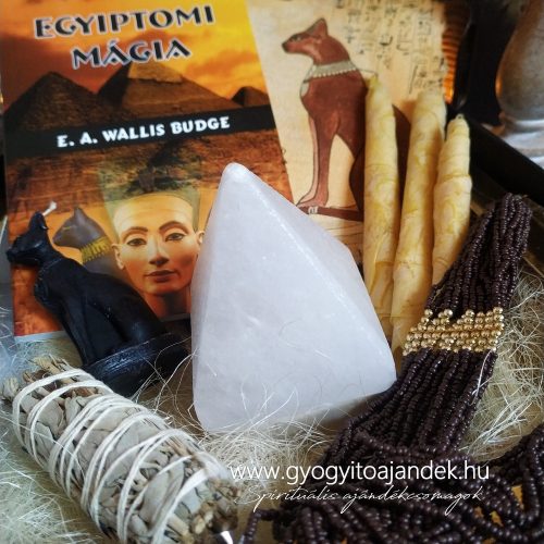 Egyiptomi ajándékcsomag piramis sólámpával - Egyiptomi mágia