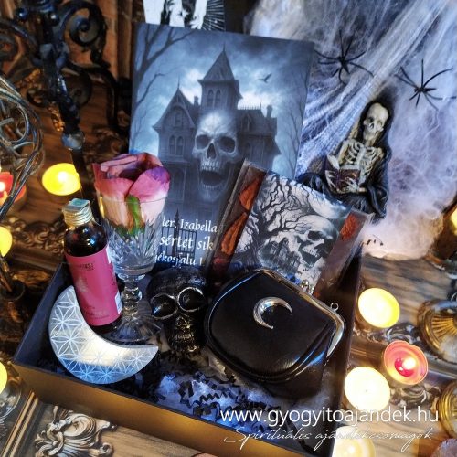 Horror ajándékcsomag csokoládéval - A kísértet sikolya olasóbox Halloween rajongóknak