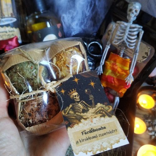 Horror ajándékcsomag Csonti SPA wellnes ajándékbox nem csak Halloween kedvelőknek
