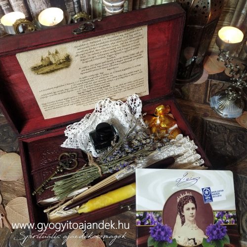 Sisi ajándékcsomag legyezővel- A titokzatos tiszadobi utazás