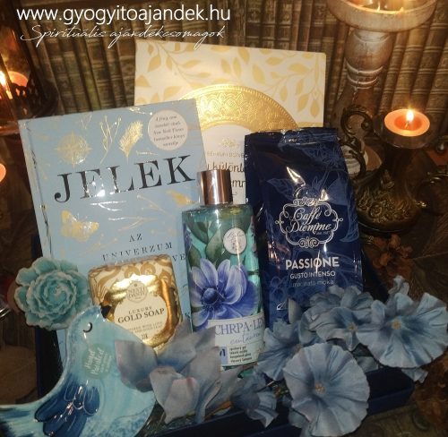 Spirituális olvasóbox ajándékcsomag a Jelek című könyvvel 