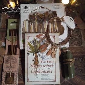   Tea ajándékcsomag gyógynövényes könyvvel - Mágikus növények okkult botanika