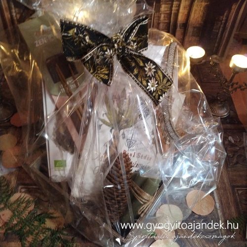 Tea ajándékcsomag gyógynövényes könyvvel - Mágikus növények okkult botanika