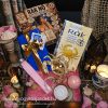 Horoszkópos ajándékcsomag Rák csillagjegyű hölgyeknek csokoládéval rózsakvarc karkötővel