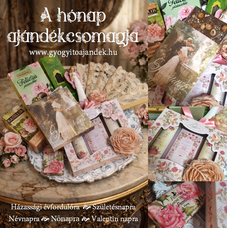 Romantikus ajandékcsomag nőnapra, szülinapra, évfordulóra