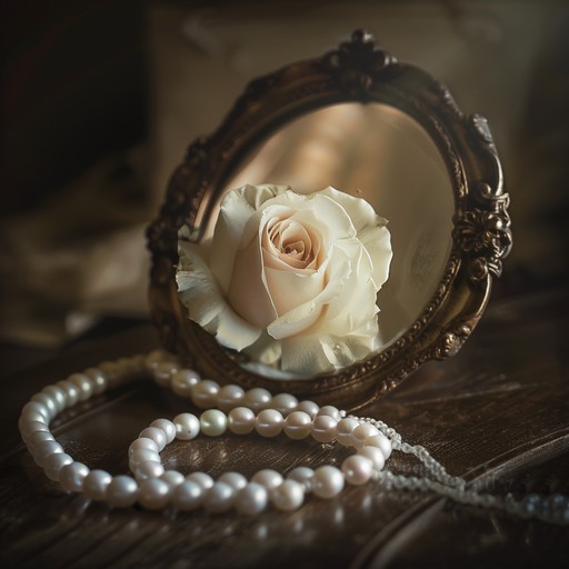 Vintage ajándékcsomag tükörrel